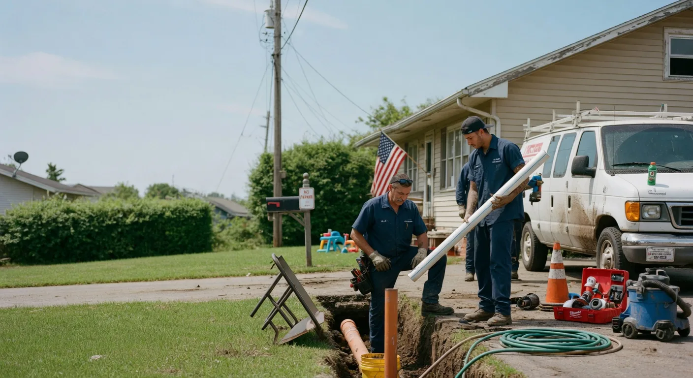 Sewer Line Inspection in Grantville, GA